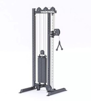 Опции для силовых тренажеров + Отсек для кроссовера к раме, блочный тренажер (вес стека 136 кг)