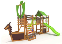 Детские уличные комплексы + Детская площадка IgraGrad W20