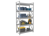 Металлические стеллажи + Стеллаж MS Pro 250/150x60/5