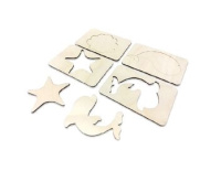 Игровое развивающее оборудование + Трафареты в ассортименте, набор 8 штук