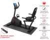 Велотренажеры + Горизонтальный велотренажер UNIX Fit BR-390Е