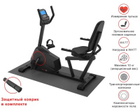 Велотренажеры + Горизонтальный велотренажер UNIX Fit BR-390Е