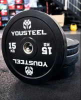 Диски с посадочным диаметром 51 мм + Диски каучуковые EVO, черные