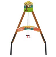 Детские качели + ИО 01-133.005.007 (Лесная сказка) Качели Д2