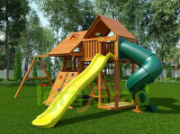 Детские уличные комплексы + Детская площадка IgraGrad Крепость Фани Deluxe 3