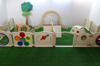 Комплексы и панели для игровых зон + Панель для игровых зон “Прозрачный мольберт”