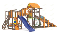 Детские уличные комплексы + Всесезонная площадка IgraGrad С Мостик 1 SF3