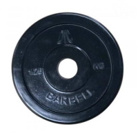 Диски для штанг и гантелей + Диск обрезиненный DFC диаметр 26 мм