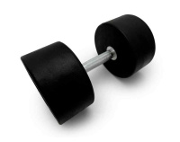 Гантели + Гантель UNIX Fit PRO круглая обрезиненная 37,5 кг