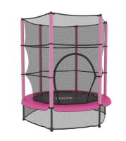Батуты + Батут UNIX line Kids 4.6 ft Pink (140 cm)