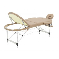 Массажные столы + Массажный стол складной алюминиевый Med-Mos JFAL03 М/К (3-х секционный) (МСТ-3310ВЛ)