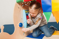 Тактильное оборудование и панели + Тактильно-развивающий комплекс Улитка Саша