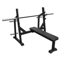 Скамьи + Скамья для жима горизонтальная BRONZE GYM PARTNER AL-304L