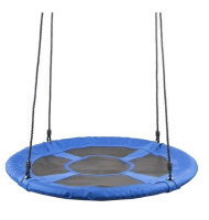 Качели подвесные + Качели "Полотно" 100 см синий PS-309