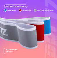 Эспандеры тканевые + Комплект тканевых мини-лент PRCTZ FABRIC ELASTIC STRAP SET, 3 шт.