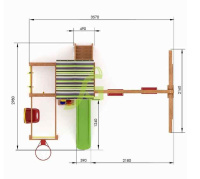 Детские уличные комплексы + Детская игровая площадка IgraGrad В1