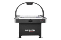 Аэрохоккей + Игровой стол - аэрохоккей "BLACK DIAMOND" 7 ф