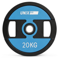 Диски для штанг и гантелей + Диск уретановый c хватом UNIX Fit PRO 20 кг, 51 мм, 1 шт.