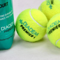 Мячи для большого тенниса + Мячи для большого тенниса DIADEM Premier Clay Court 3B, BALL-CASE-CLAYCRT, упаковка 3 мяча, ITF