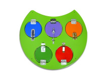 Бизиборды + Тактильно-развивающая панель Гусеница Жужа БЖ-11