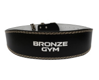 Аксессуары для тяжелой атлетики + Пояс атлетический BRONZE GYM натуральная кожа 115 см