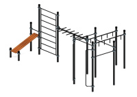 Уличные турники и брусья (Воркаут) + Воркаут ЛОВ 108 ВТ 102.14-01