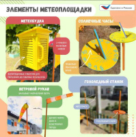 Детские уличные комплексы + Метеоплощадка Метео-17