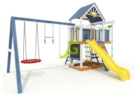 Детские уличные комплексы + Детская площадка IgraGrad Шато (Дерево) мод.1