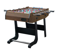 Настольный футбол + Настольный футбол (кикер) "Maccabi Mini" (121 x 61 x 81, венге, складной)