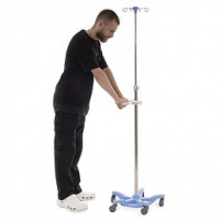 Штативы медицинские + Инфузионная стойка-штатив / "ходунок" с ручкой МЕТ SF10-3