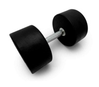 Гантели + Гантель UNIX Fit PRO круглая обрезиненная 35 кг