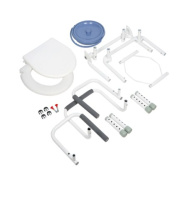 Кресла с санитарным оснащением + Кресло-туалет для инвалидов Армед KR813K