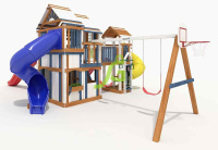 Детские уличные комплексы + Детская площадка IgraGrad Великан 4 (Макси) мод.2
