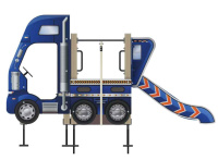 Детские уличные комплексы + Детский игровой комплекс «Грузовичок» H=750 ДИК 05-1101