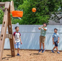 Детские спортивные комплексы для дачи + Игровой комплекс «Ракета 2»