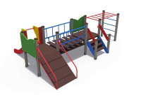 Детские уличные комплексы + Детский игровой комплекс серии литл Озорник Н-750 ДИО 04015