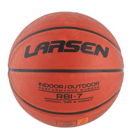 Баскетбольные мячи + Мяч баскетбольный Larsen RBI-7 Rubber Performance