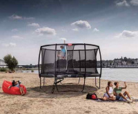 Батуты + BERG Champion Regular 330 Grey + Safety net Deluxe 