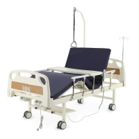 Кровати функциональные + Кровать электрическая MED-MOS DB-7 (MЕ-2018Д-03) (2 функции) c удлинением ложемента