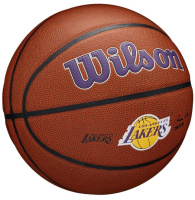 Баскетбольные мячи + Мяч баскетбольный Wilson NBA LA Lakers WTB3100XBLAL, размер 7