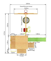 Детские уличные комплексы + Детская площадка IgraGrad Крафт Pro 1