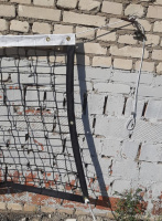 Сетки волейбольные + Сетка волейбольная МАСТЕР 9,5х1м., нить d=5мм., яч. 100х100мм., со стальным тросом