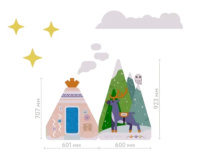 Декоративно-развивающие панели + Декоративно-развивающая панель «Северный край»