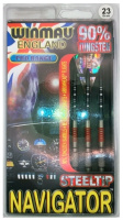 Дротики + Дротики Winmau Navigator steeltip 23gr (профессиональный уровень)