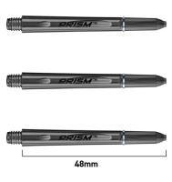 Аксессуары для игры в дартс + Хвостовики Winmau Prism 1.0 (Medium) темно серого цвета