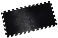 Напольные покрытия для зала + Коврик резиновый 400 х 400 х 12 мм чёрный
