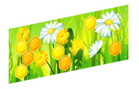 Хозяйственное оборудование + Пчелка - Ограждение из фанеры и бруса - МФ 90.01.01-07