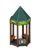 Теневые навесы, беседки + Домик Карандаши (Город) - МФ 10.26.01-02