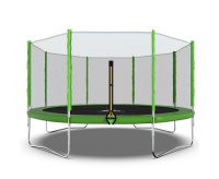 Батуты + Батут DFC Trampoline Fitness с сеткой 14ft