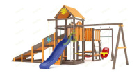 Детские уличные комплексы + Всесезонная площадка IgraGrad С Мостик 1 SF1